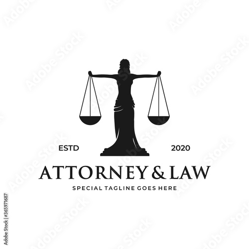 woman / lady law concept, lawyer, justice design template.