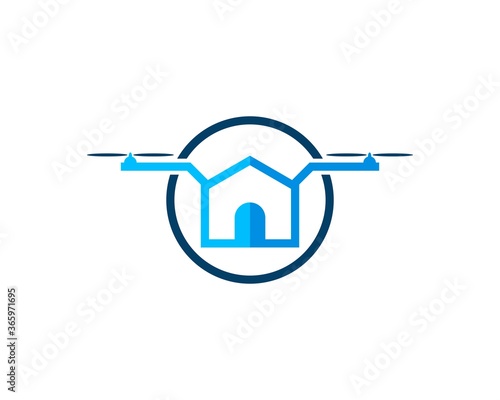 Drone house inside the circle