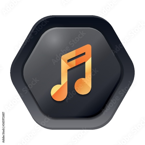 music web button