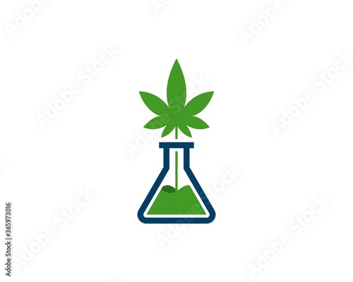 Cannabis research in the laboratory bottle