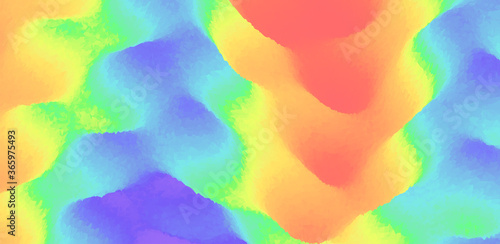 Abstract background with dynamic effect. Creative design with vibrant gradients. 3D vector Illustration.