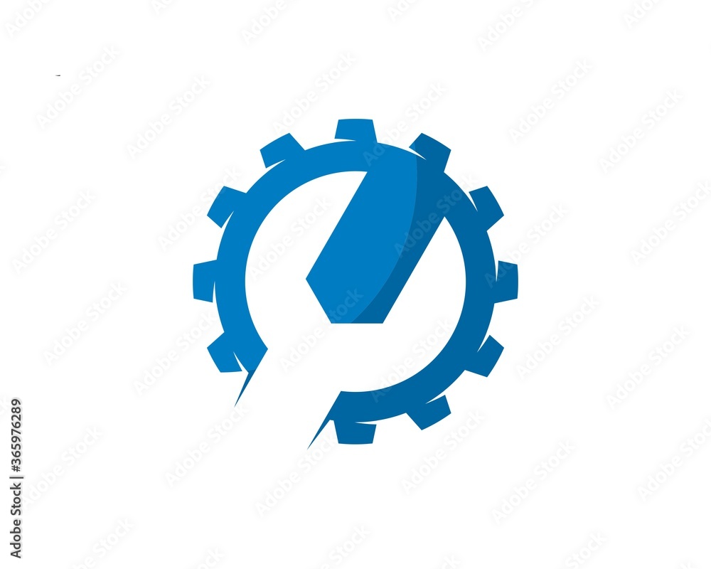 Auto service repair and maintenance logo Auto service repair and maintenance logo