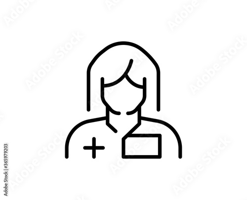 Medical line icon
