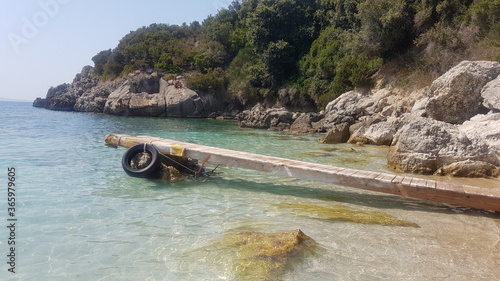 boat on the beach