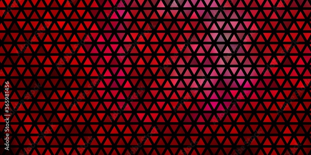Dark Pink, Red vector pattern with polygonal style. Dark Pink, Red vector pattern with polygonal style.
