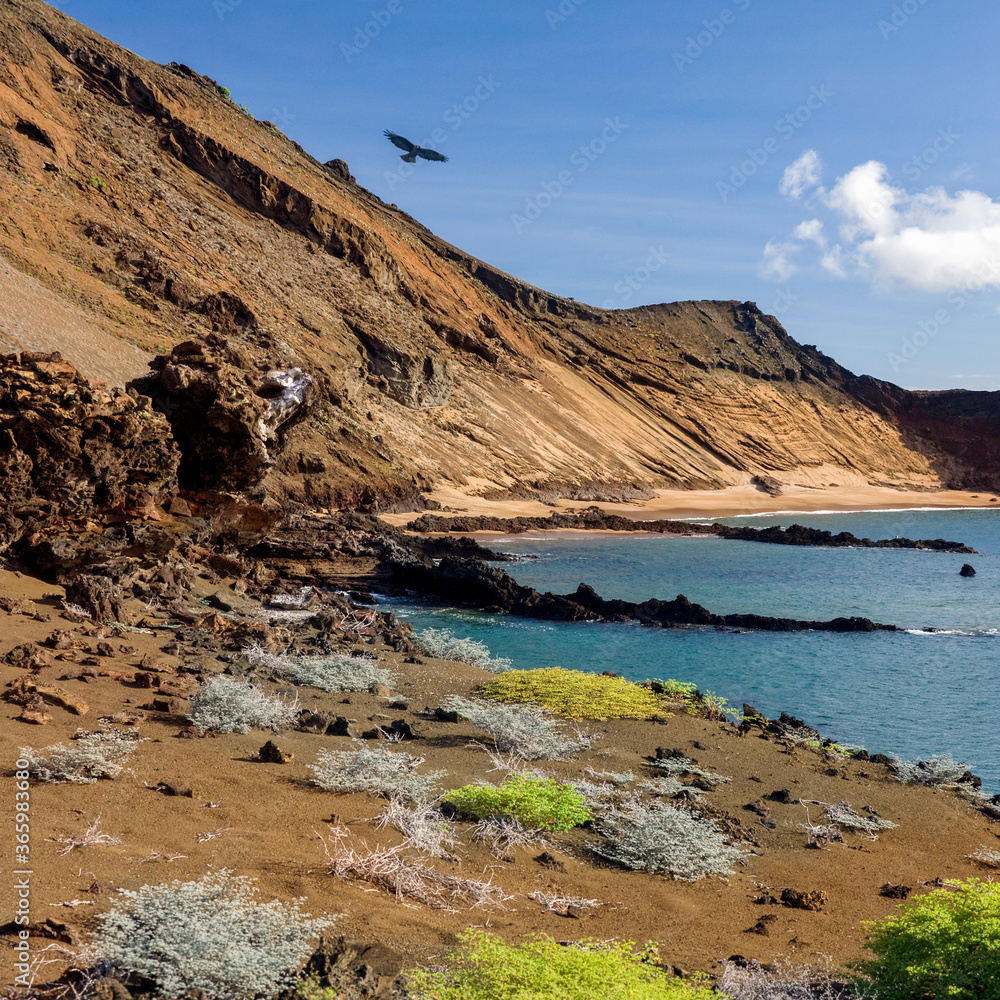 Volcanic landscape - Bartolome - Galapagos Islands Volcanic landscape - Bartolome - Galapagos Islands