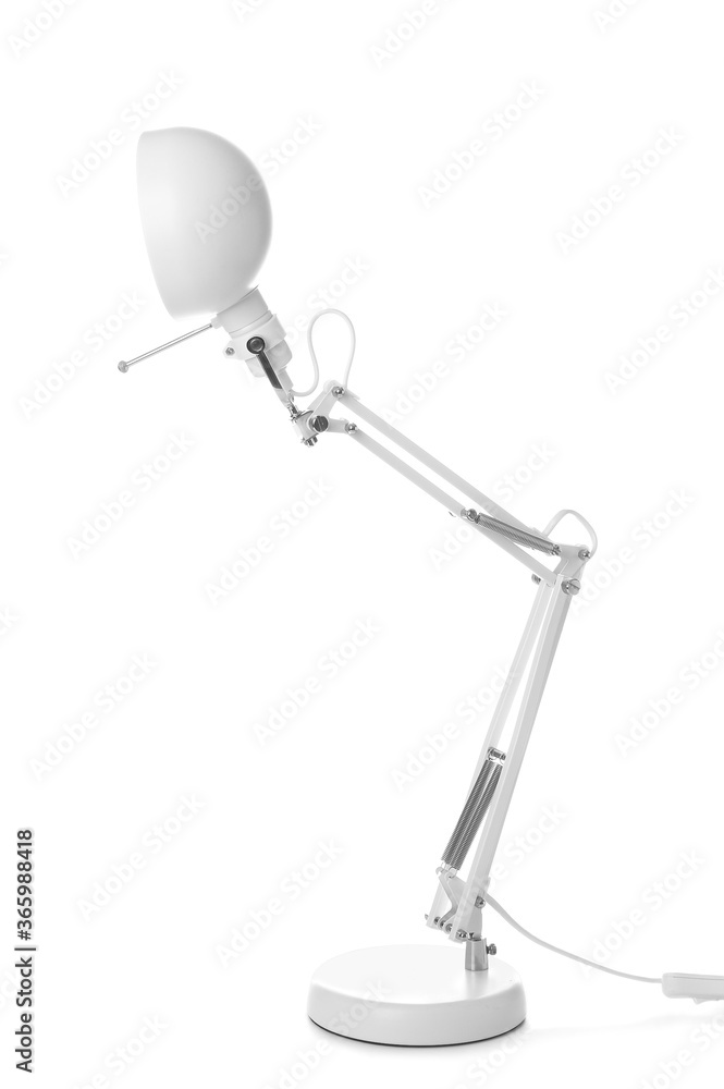 Stylish lamp on white background Stylish lamp on white background