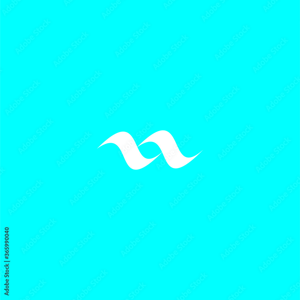 Wave Logo Design Vector Template Illustration Wave Logo Design Vector Template Illustration