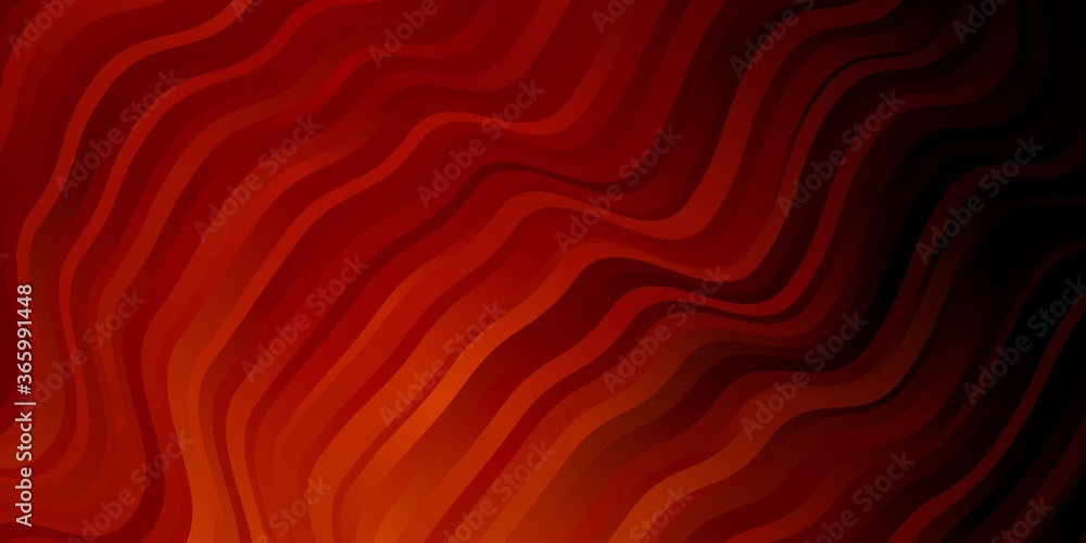 Dark Orange vector template with wry lines. Gradient illustration in simple style with bows. Template for your UI design. Dark Orange vector template with wry lines. Gradient illustration in simple style with bows. Template for your UI design.