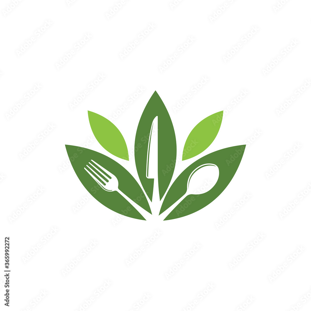 Fork, knife and spoon icon logo vector template.design for restaurant. Fork, knife and spoon icon logo vector template.design for restaurant.