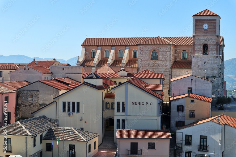 Sant'Angelo dei Lombardi - Centro storico dal castello