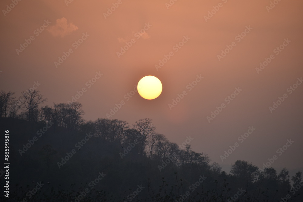 the beauty of sunset this afternoon in my village the beauty of sunset this afternoon in my village