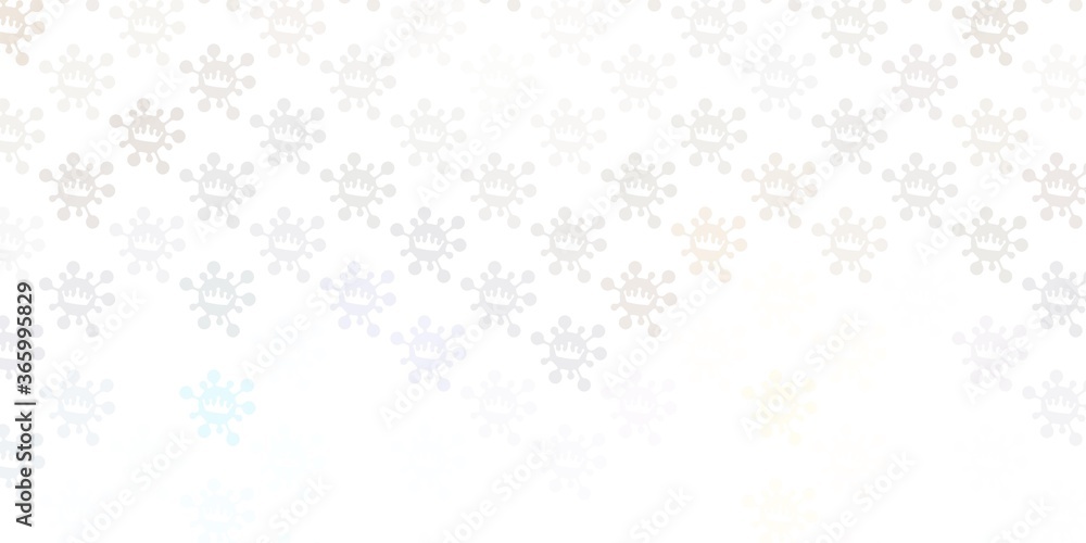 Light purple vector texture with disease symbols. Light purple vector texture with disease symbols.