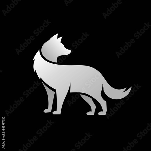 Wolf logo design