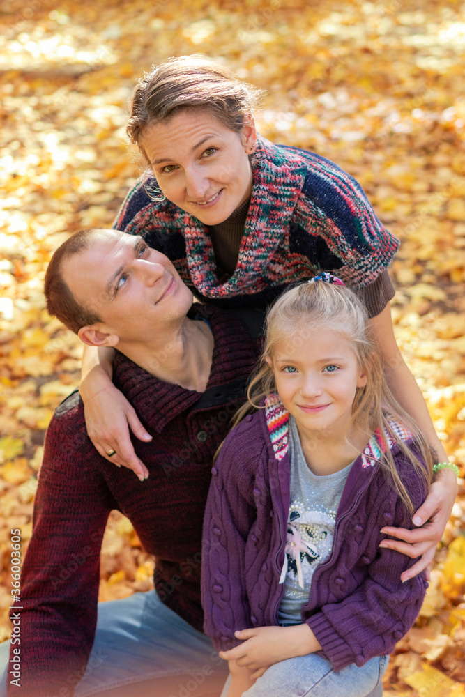 family portrait in autumn family portrait in autumn