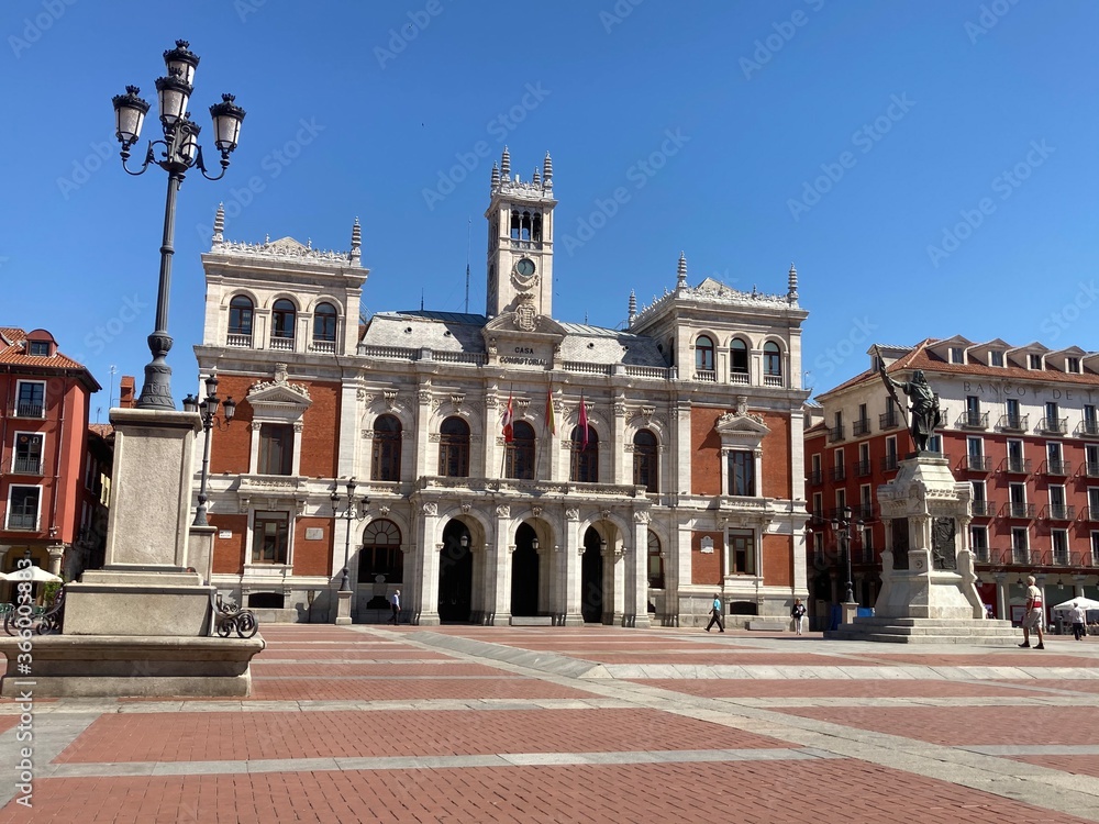 Obraz premium Ayuntamiento Valladolid, Spain