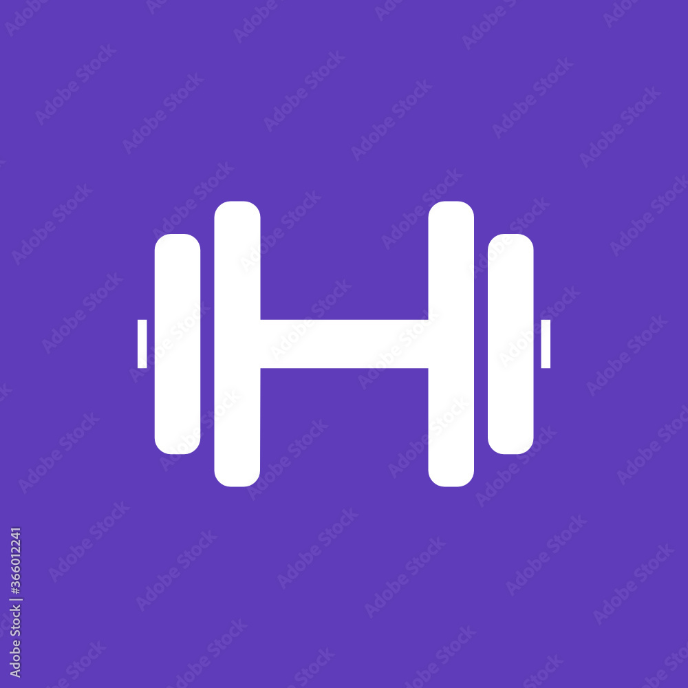 dumbbell -  Metro Tile Icon