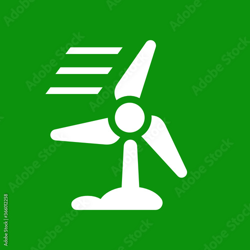Wind Energy -  Metro Tile Icon © NYHMAS