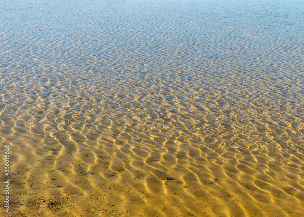 abstract picture with water and sand texture in the sea abstract picture with water and sand texture in the sea