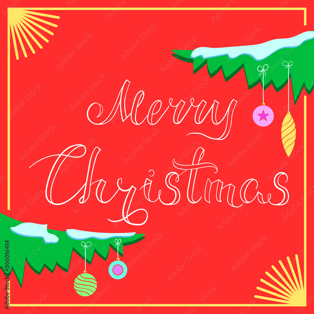 Merry Christmas and Branch Red 2 Merry Christmas and Branch Red 2