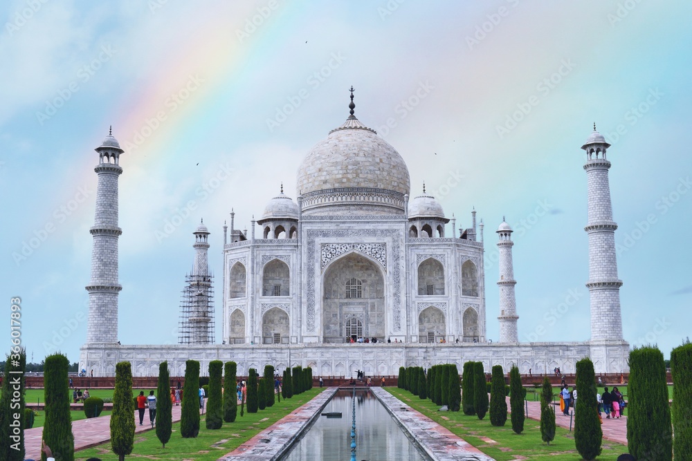 Fototapeta premium taj mahal agra india