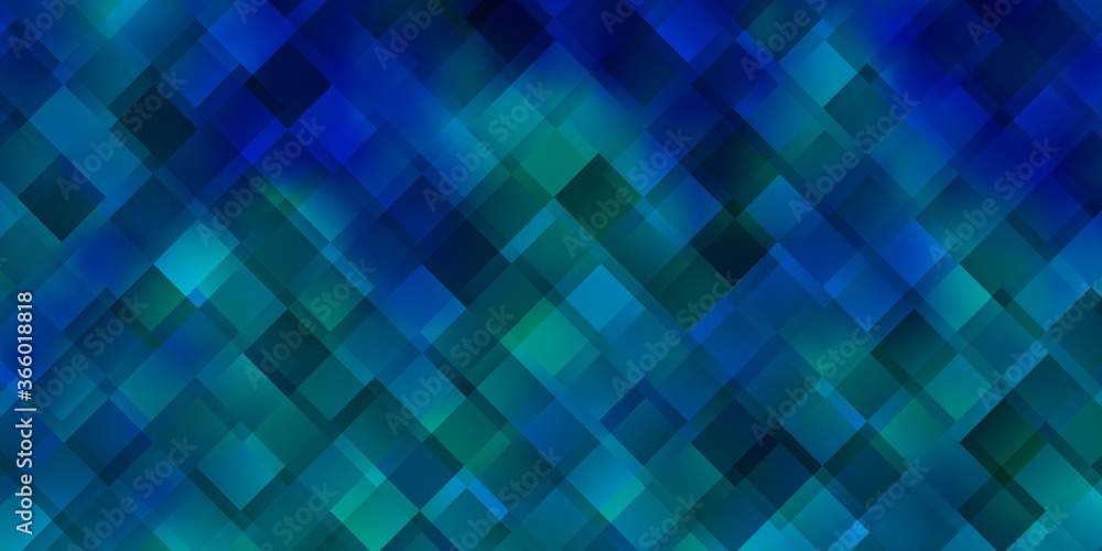 Light BLUE vector texture in rectangular style. Light BLUE vector texture in rectangular style.