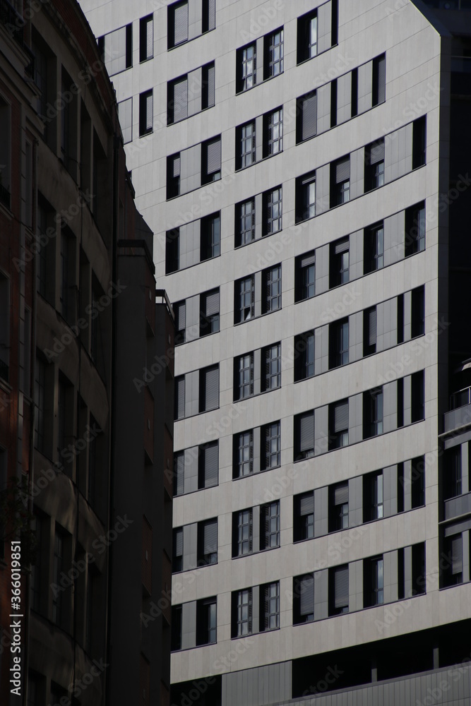Urban view in the city of Bilbao Urban view in the city of Bilbao