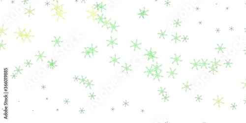 Light Blue  Green vector template with wry lines.