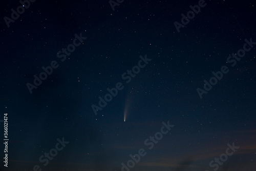 Bright gorgeous Comet NEOWISE or  C/2020 F3 over Europe July 19-20, 2020
