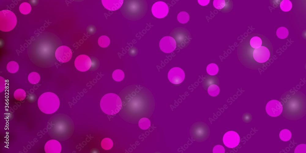 Light Pink vector backdrop with circles, stars. Abstract illustration with colorful spots, stars. Design for your commercials. Light Pink vector backdrop with circles, stars. Abstract illustration with colorful spots, stars. Design for your commercials.
