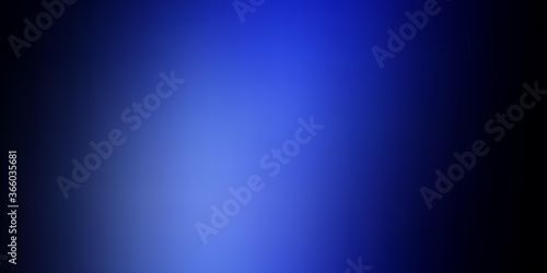 Dark BLUE vector abstract blurred background. Colorful abstract illustration with gradient. Elegant background for websites.