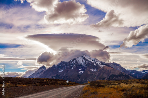 Incredible clouds of the Patagonia
