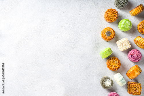 Traditional Chinese mooncakes