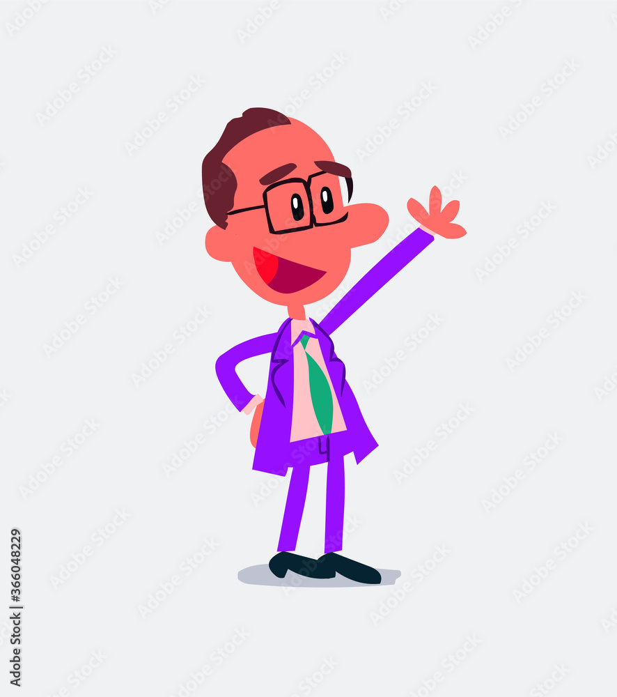 Business man explaining something while pointing
Business man explaining something while pointing