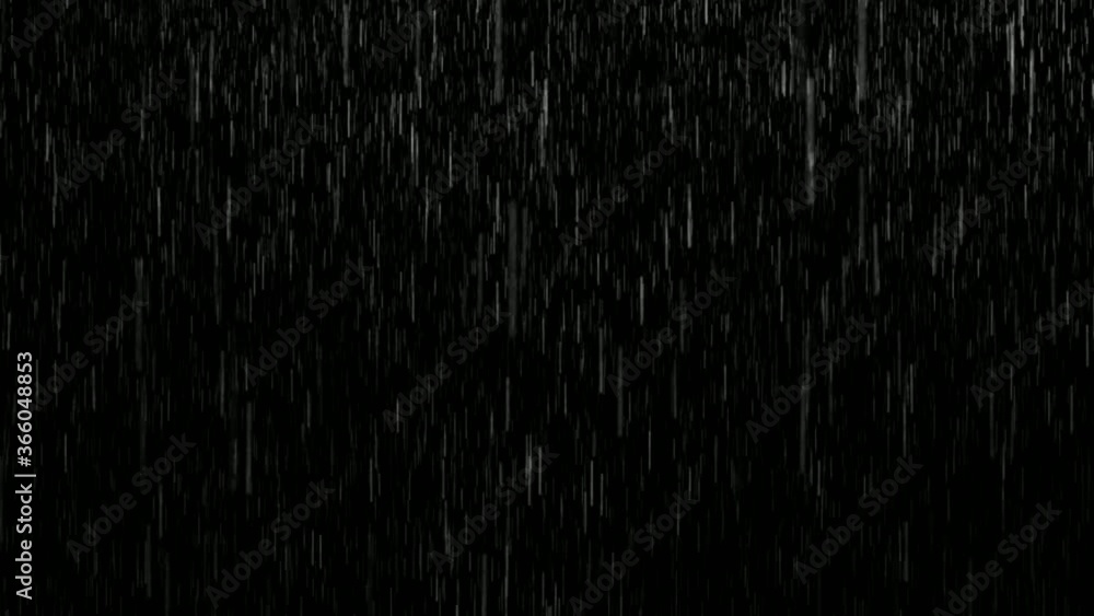 Rainfall motion graphics with night background Rainfall motion graphics with night background