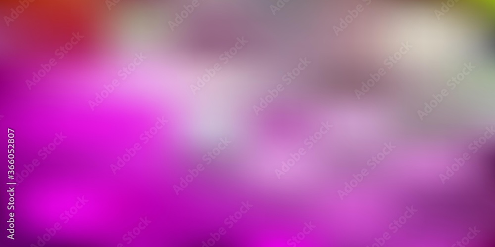 Light pink, green vector blur pattern. Light pink, green vector blur pattern.