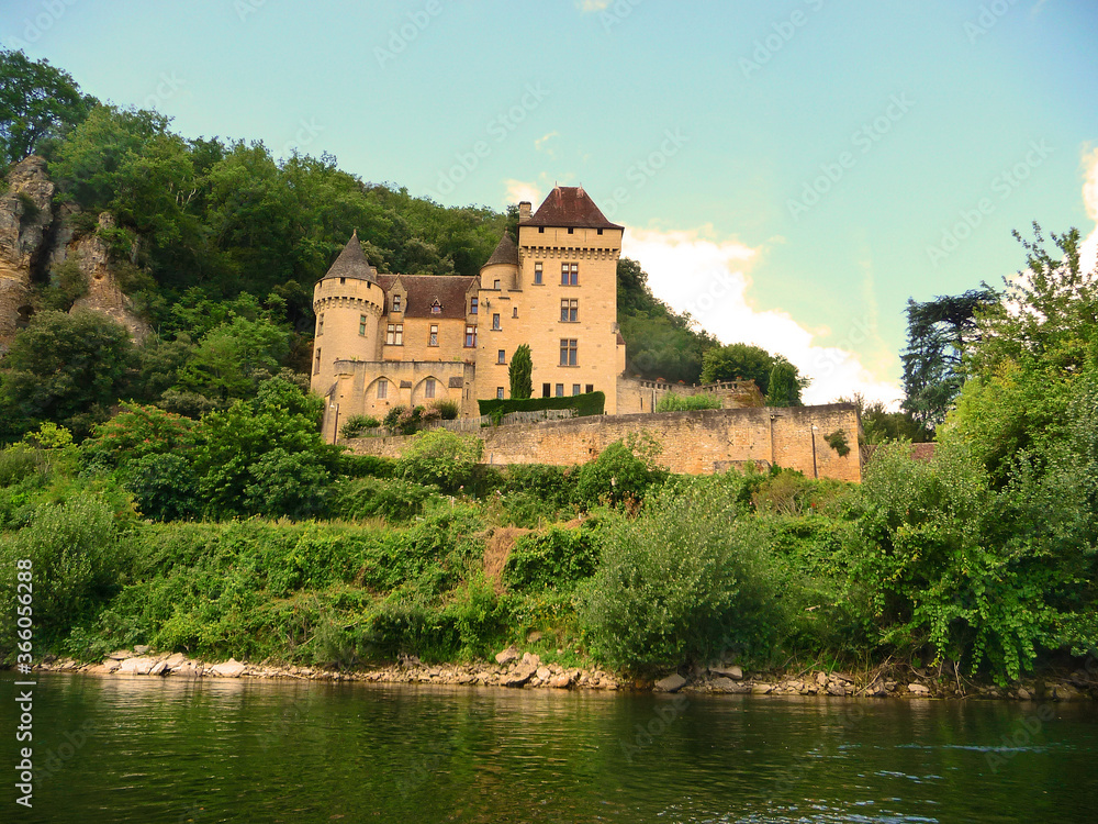 Chateau de la Mallantrie, La Roque Gageac, Dordogne, Périgord, France