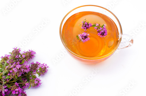 Thyme is a genus of shrubs and semi-shrubs of the labiate family.