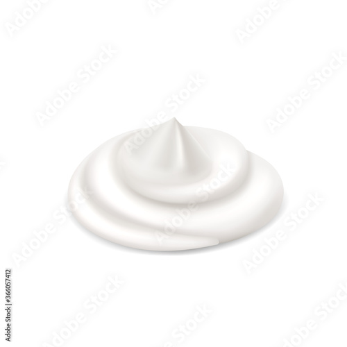 White cream, sour cream, mayonnaise or yogurt, milk sauce, dairy products.