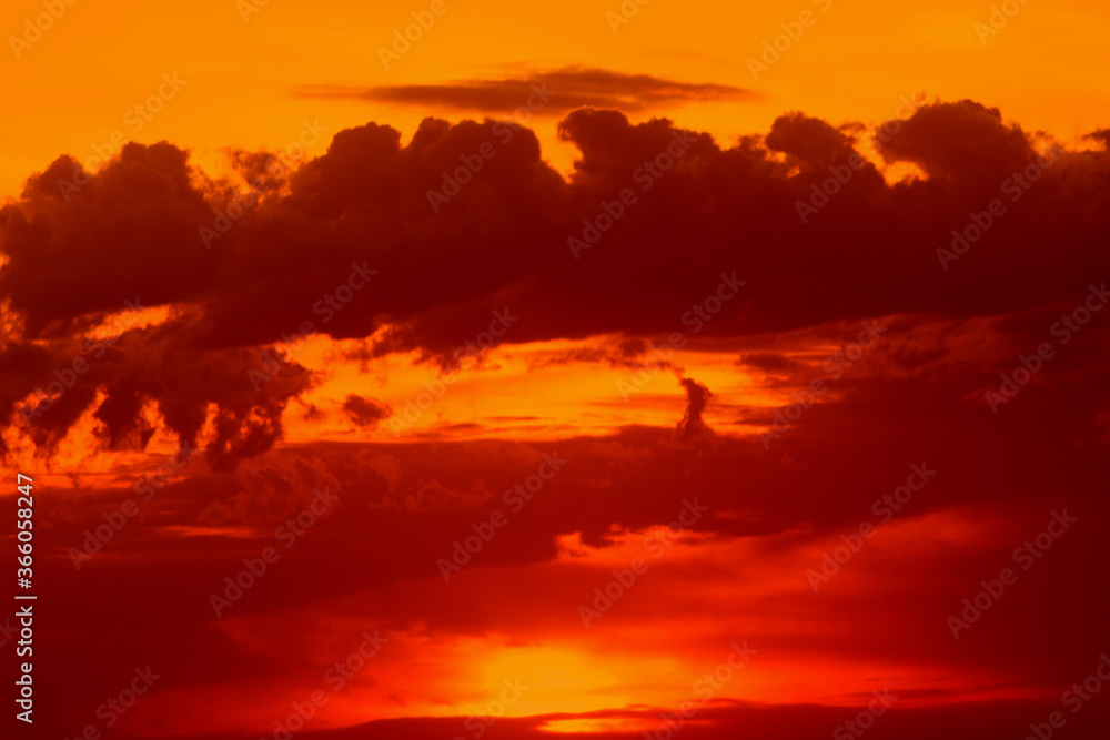 Fototapeta premium Beautiful clouds on the sky