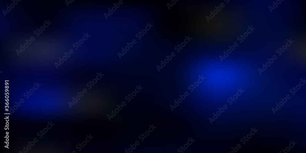 Dark blue vector blurred texture.