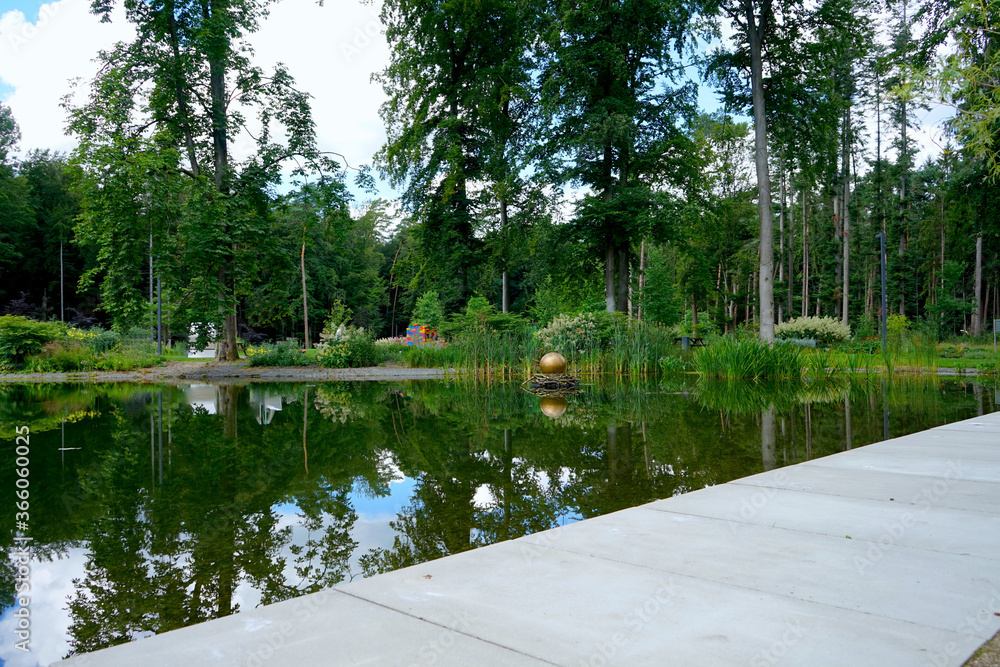 Mersmann Teiche im ehemaligen Park der Landesgartenschau Bad
