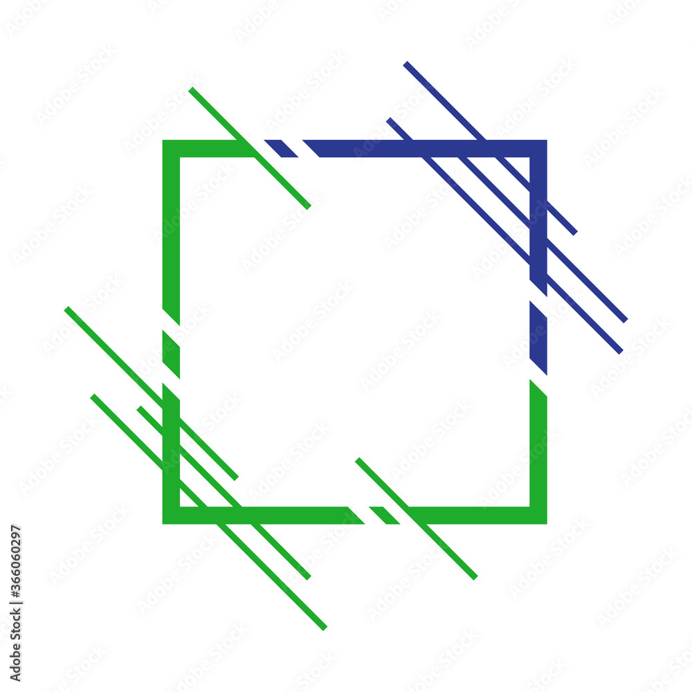 Abstract border frame design. Simple vector isolated on white background. Trendy abstract border frame for banner, logo, flyer, invitation and design template.Creative art concept,vector illustration Abstract border frame design. Simple vector isolated on white background. Trendy abstract border frame for banner, logo, flyer, invitation and design template.Creative art concept,vector illustration