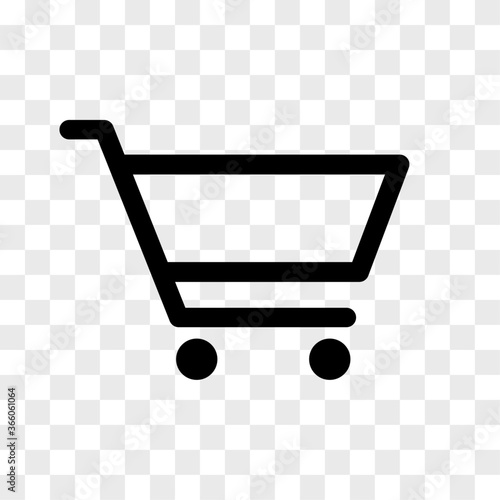 Shopping Cart internet shop icon in checkerboard BG v2. Internet flat icon symbol for applications.	
