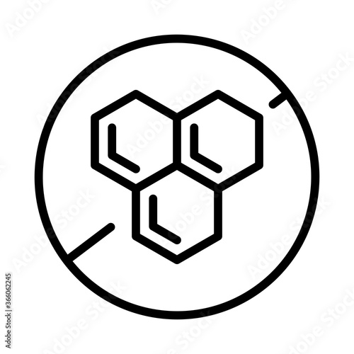 honey free outline black vector icon