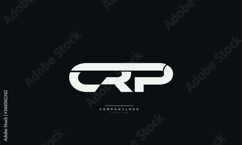 CRP Letter Business Logo Design Alphabet Icon Vector Symbol