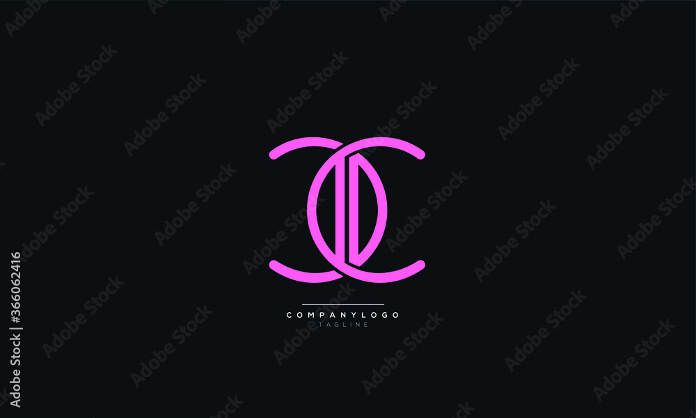 CC Letter Business Logo Design Alphabet Icon Vector Symbol