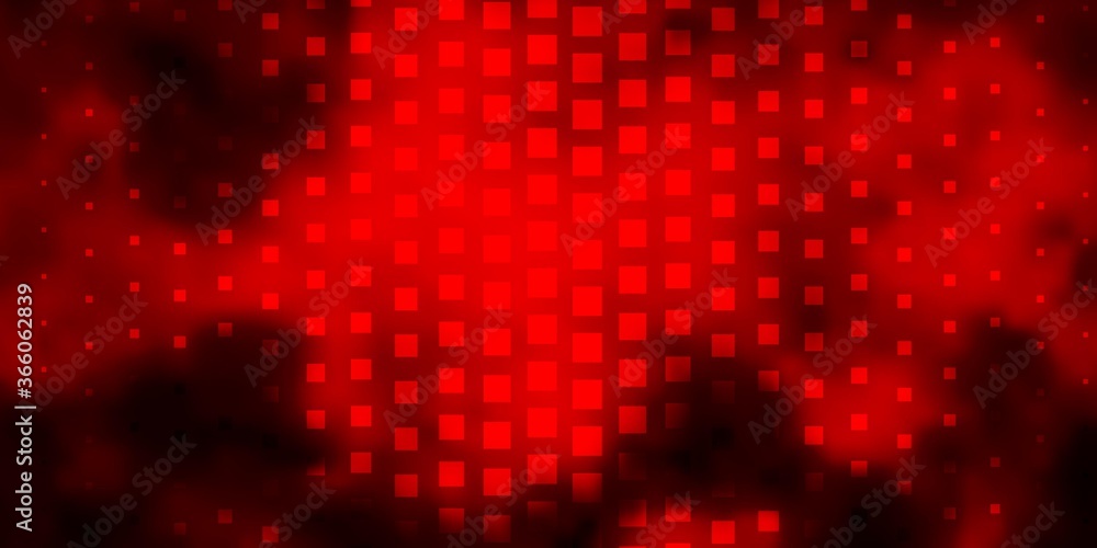 Dark Red vector texture in rectangular style. New abstract illustration with rectangular shapes. Design for your business promotion.
