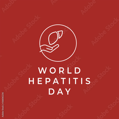 Vector illustration of World Hepatitis Day with fin the missing millions concept. 