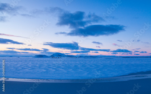 Lake Myvatn, North Iceland, Iceland, Europe